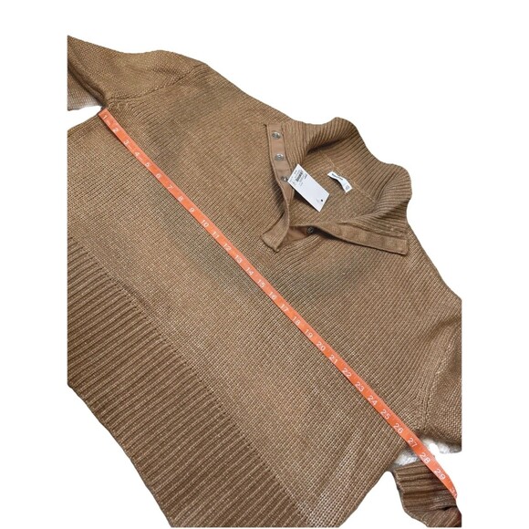 Sonoma Tan Cowl Neck Sweater - Picture 12 of 16